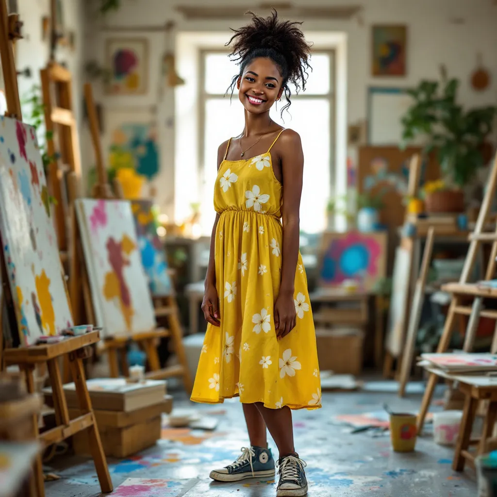 Nyakallo, founder of Ink Art
